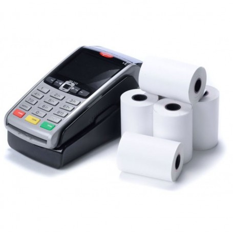rollo de papel térmico 57x40 para datáfono (20 unidades)
